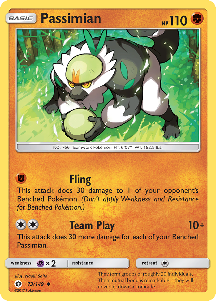 Passimian (73/149) [Sun & Moon: Base Set] | Card Merchant Takapuna
