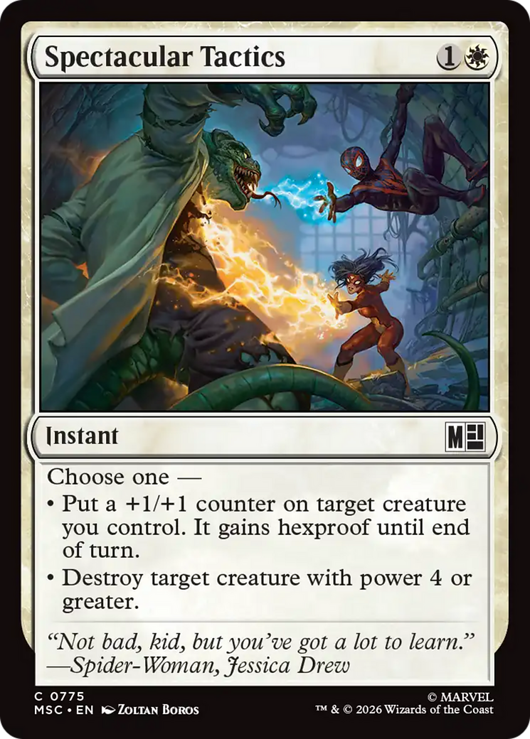 Spectacular Tactics [Marvel Super Heroes Commander] | Card Merchant Takapuna
