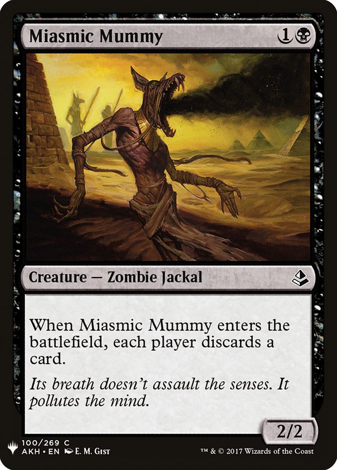 Miasmic Mummy [Mystery Booster] | Card Merchant Takapuna
