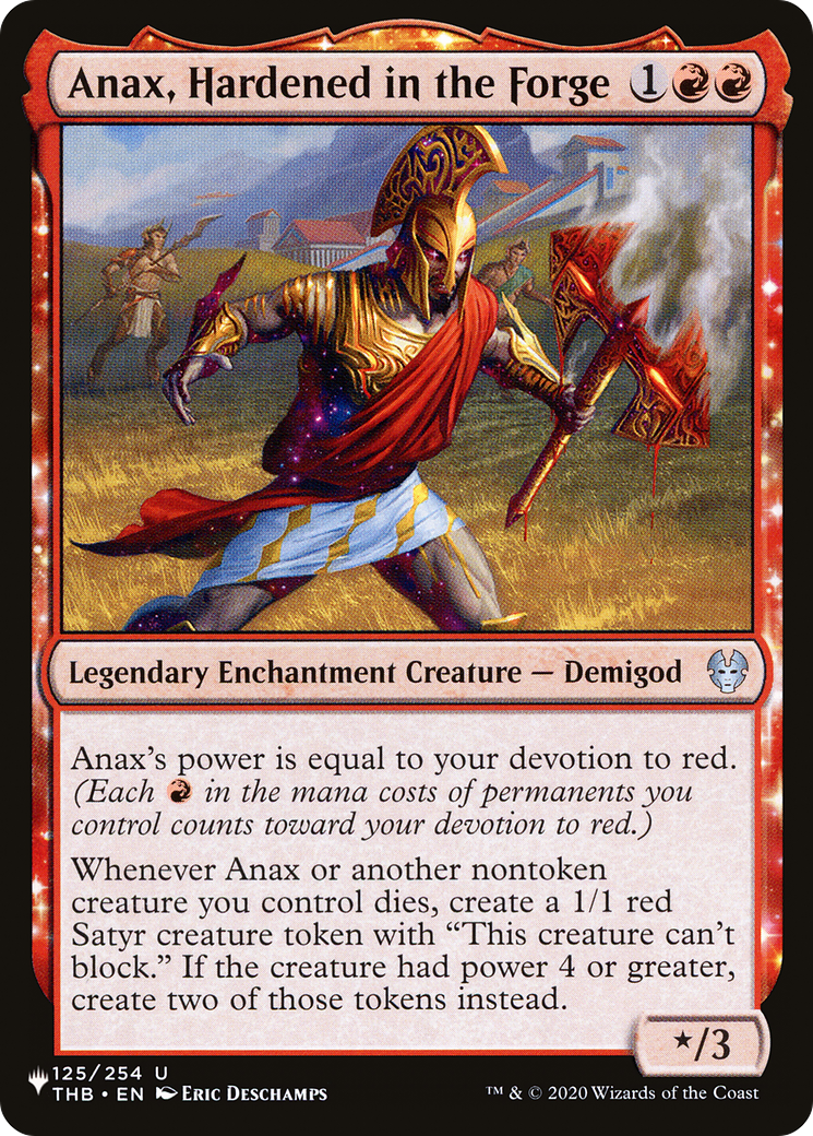 Anax, Hardened in the Forge [The List] | Card Merchant Takapuna