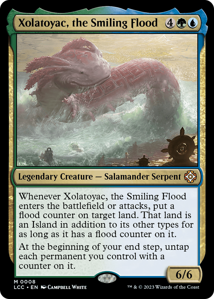 Xolatoyac, the Smiling Flood [The Lost Caverns of Ixalan Commander] | Card Merchant Takapuna