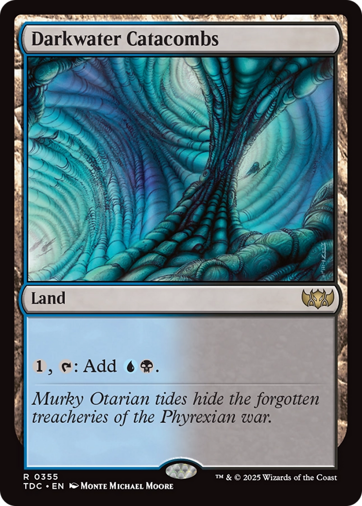 Darkwater Catacombs [Tarkir: Dragonstorm Commander] | Card Merchant Takapuna