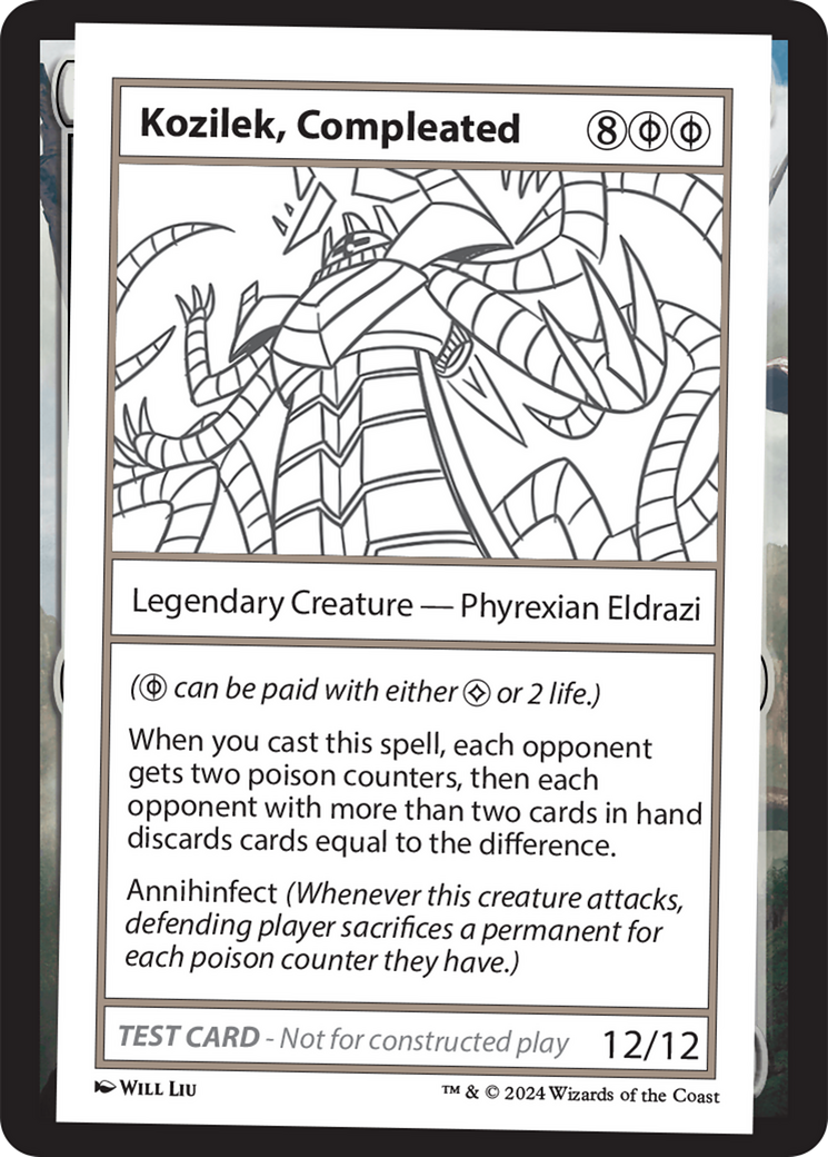 Kozilek, Completed [Mystery Booster 2 Playtest Cards] | Card Merchant Takapuna