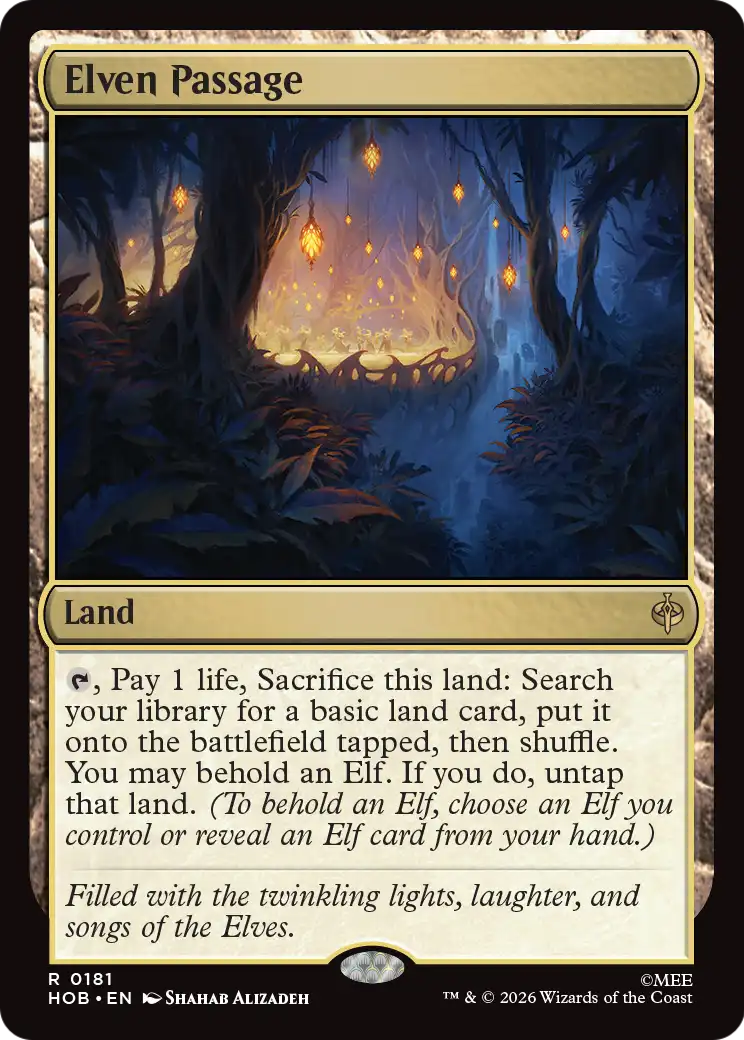 Elven Passage [The Hobbit] | Card Merchant Takapuna