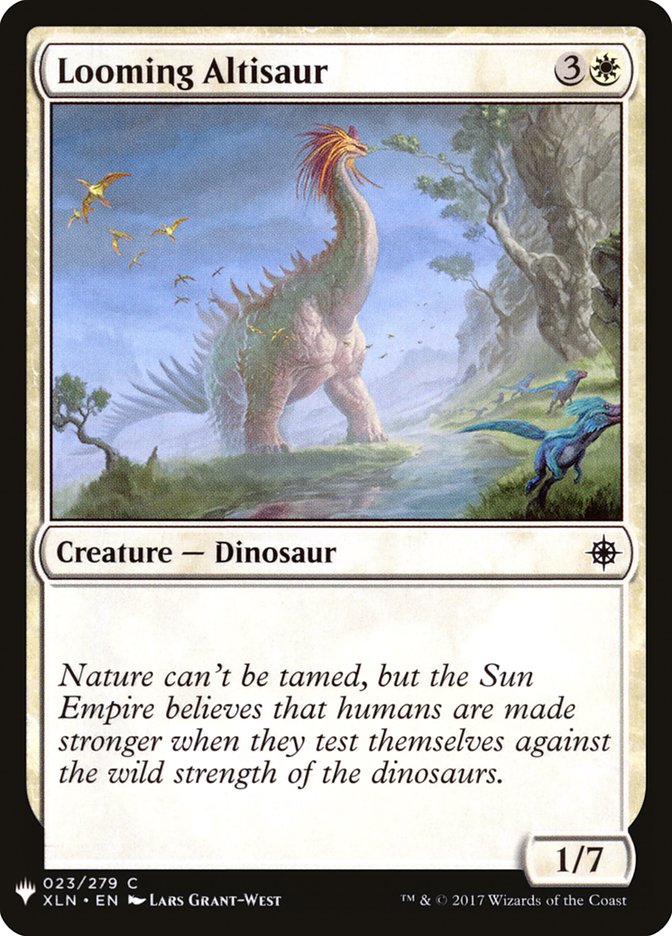 Looming Altisaur [Mystery Booster] | Card Merchant Takapuna