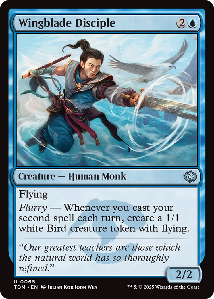 Wingblade Disciple [Tarkir: Dragonstorm] | Card Merchant Takapuna
