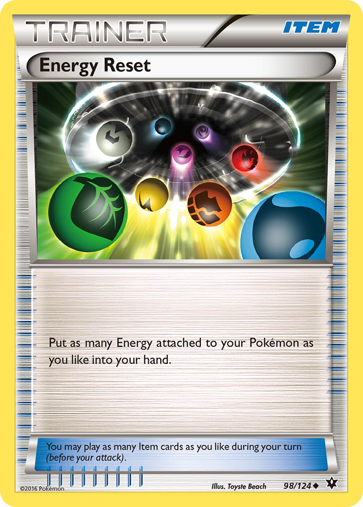 Energy Reset (98/124) [XY: Fates Collide] | Card Merchant Takapuna