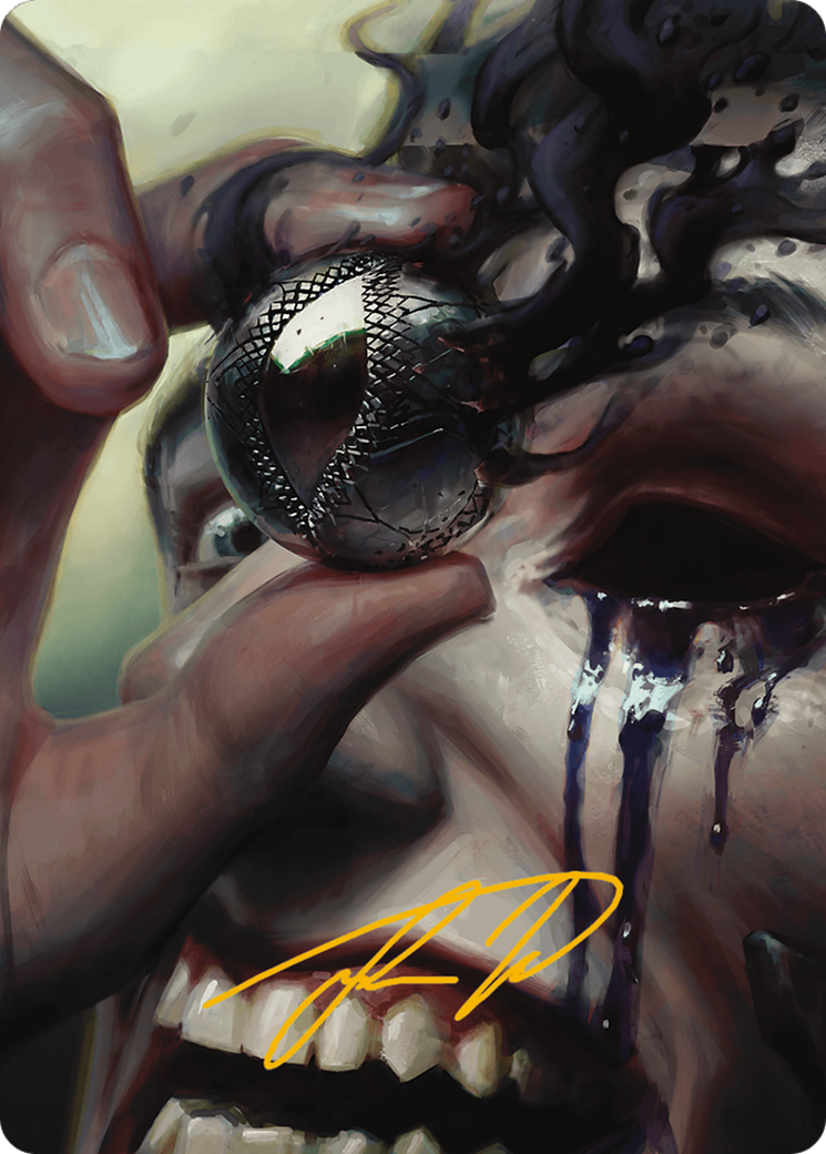 Jet Medallion Art Card (Gold-Stamped Signature) [Modern Horizons 3 Art Series] | Card Merchant Takapuna