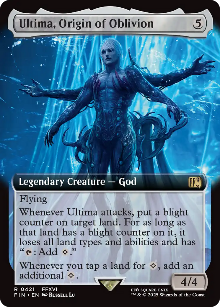 Ultima, Origin of Oblivion (Extended Art) [FINAL FANTASY] | Card Merchant Takapuna