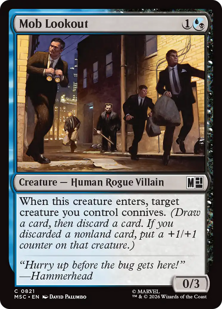 Mob Lookout [Marvel Super Heroes Commander] | Card Merchant Takapuna