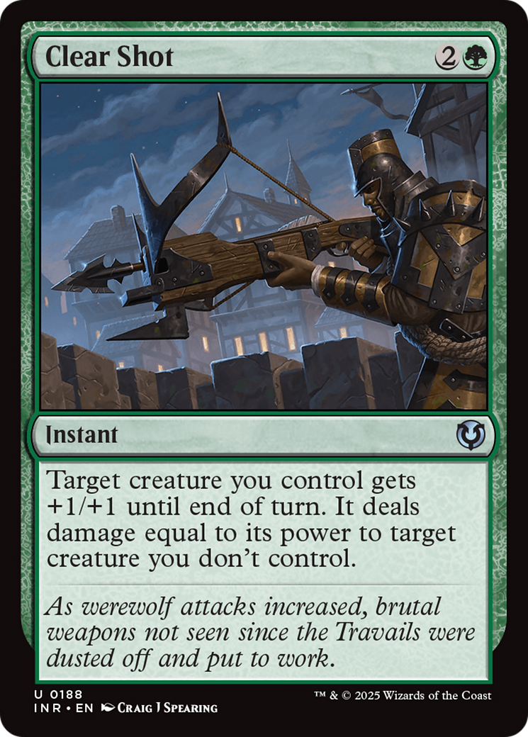 Clear Shot [Innistrad Remastered] | Card Merchant Takapuna