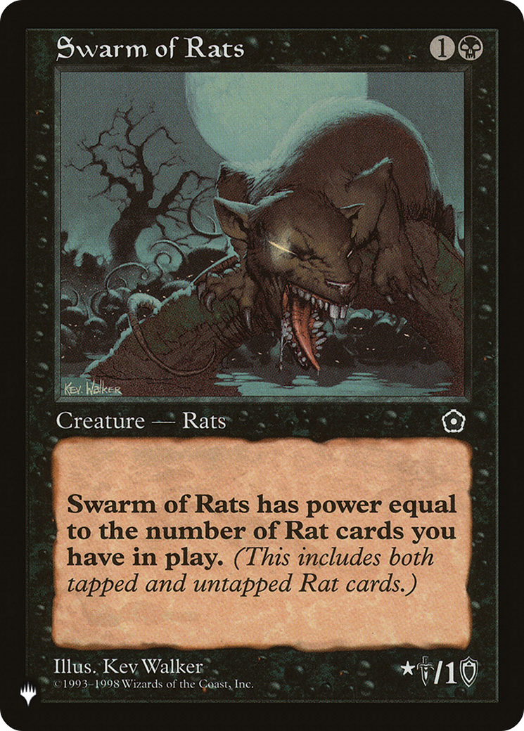 Swarm of Rats [The List] | Card Merchant Takapuna