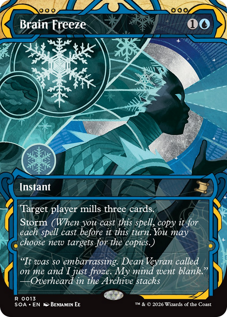 Brain Freeze [Secrets of Strixhaven: Mystical Archive] | Card Merchant Takapuna