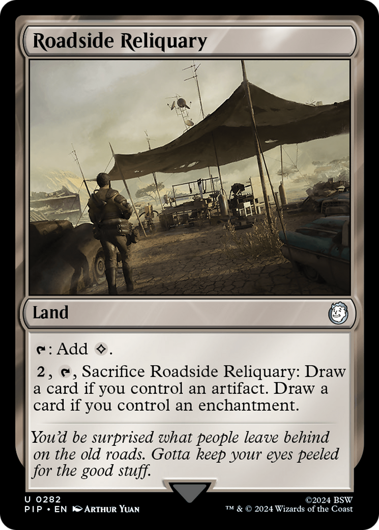 Roadside Reliquary [Fallout] | Card Merchant Takapuna