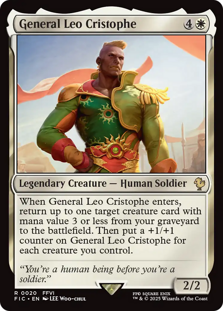 General Leo Cristophe [FINAL FANTASY Commander] | Card Merchant Takapuna