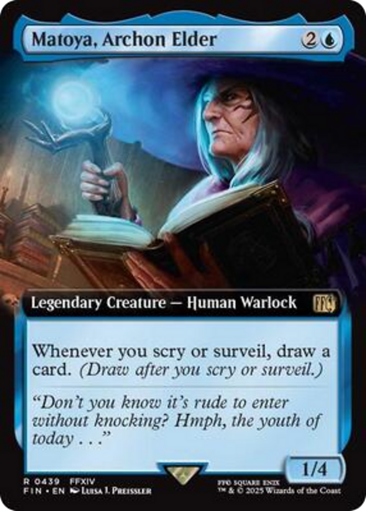 Matoya, Archon Elder (Extended Art) [FINAL FANTASY] | Card Merchant Takapuna