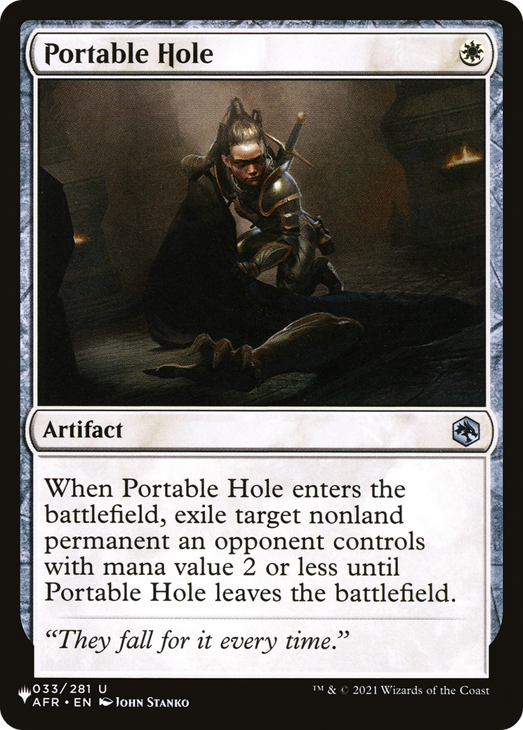 Portable Hole [The List] | Card Merchant Takapuna
