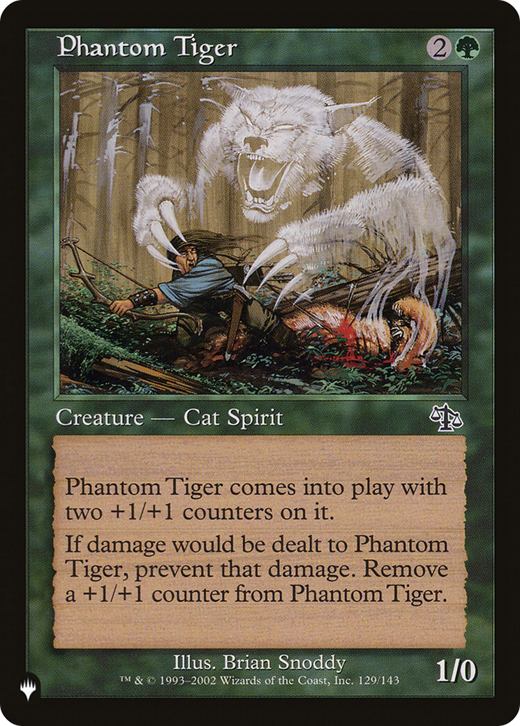 Phantom Tiger [The List] | Card Merchant Takapuna