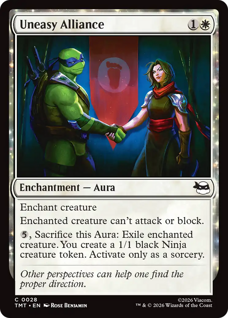 Uneasy Alliance [Teenage Mutant Ninja Turtles] | Card Merchant Takapuna