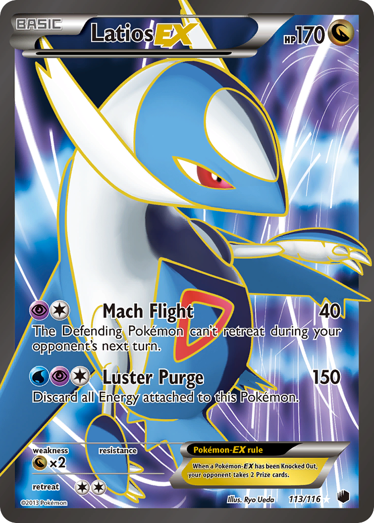 Latios EX (113/116) [Black & White: Plasma Freeze] | Card Merchant Takapuna