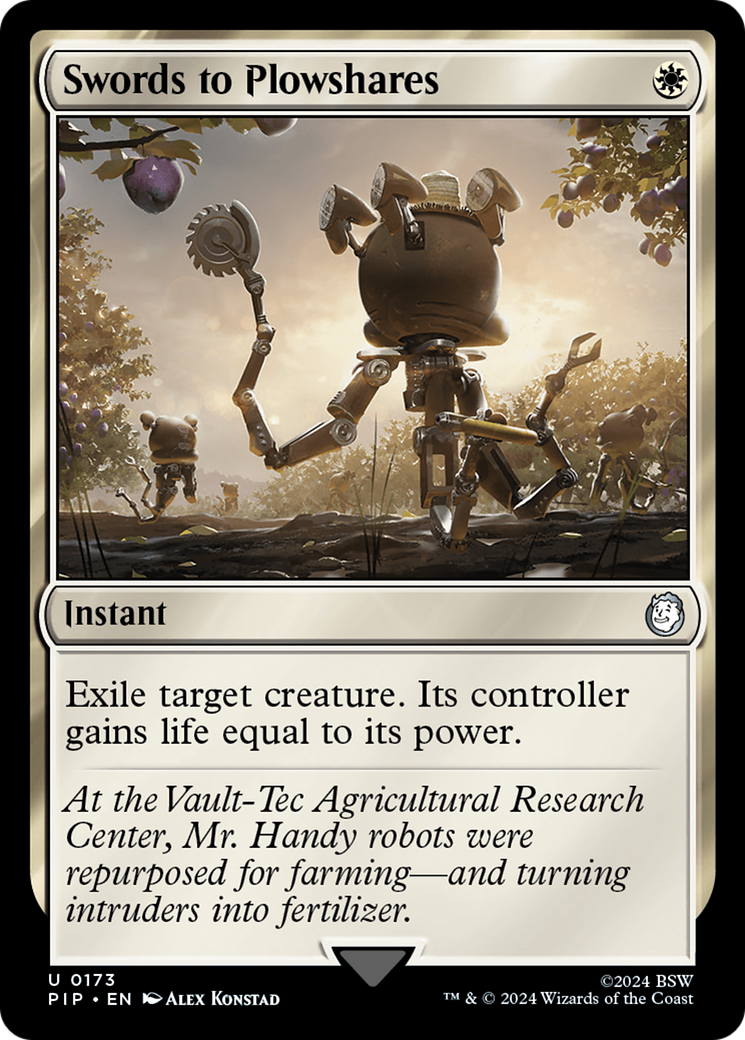 Swords to Plowshares [Fallout] | Card Merchant Takapuna