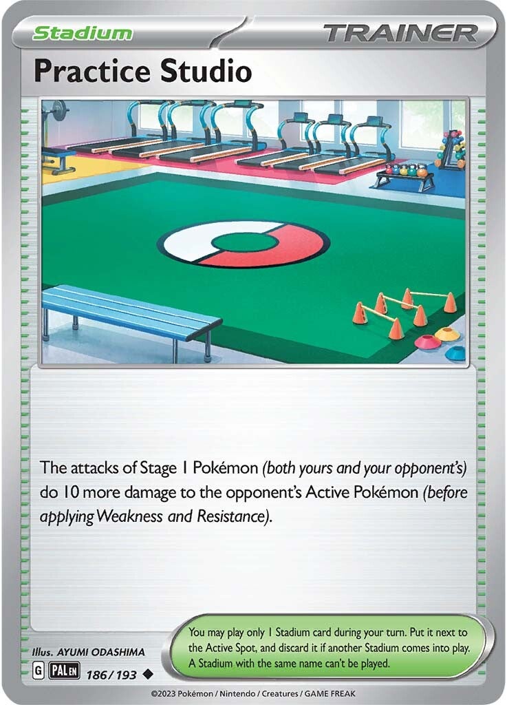 Practice Studio (186/193) [Scarlet & Violet: Paldea Evolved] | Card Merchant Takapuna