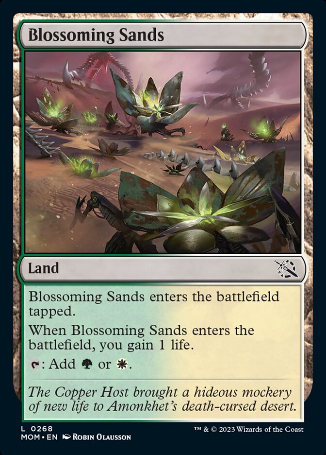Blossoming Sands [March of the Machine] | Card Merchant Takapuna