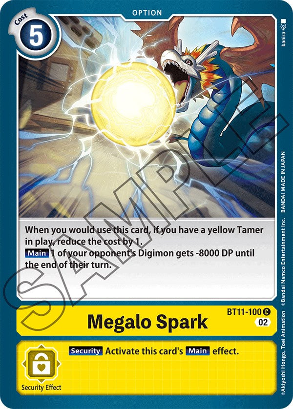 Megalo Spark [BT11-100] [Dimensional Phase] | Card Merchant Takapuna