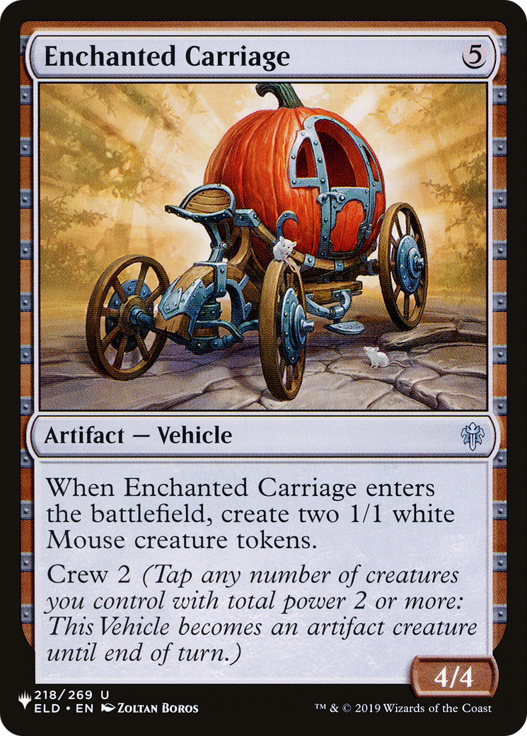 Enchanted Carriage [The List] | Card Merchant Takapuna