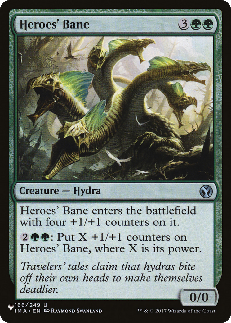 Heroes' Bane [The List] | Card Merchant Takapuna