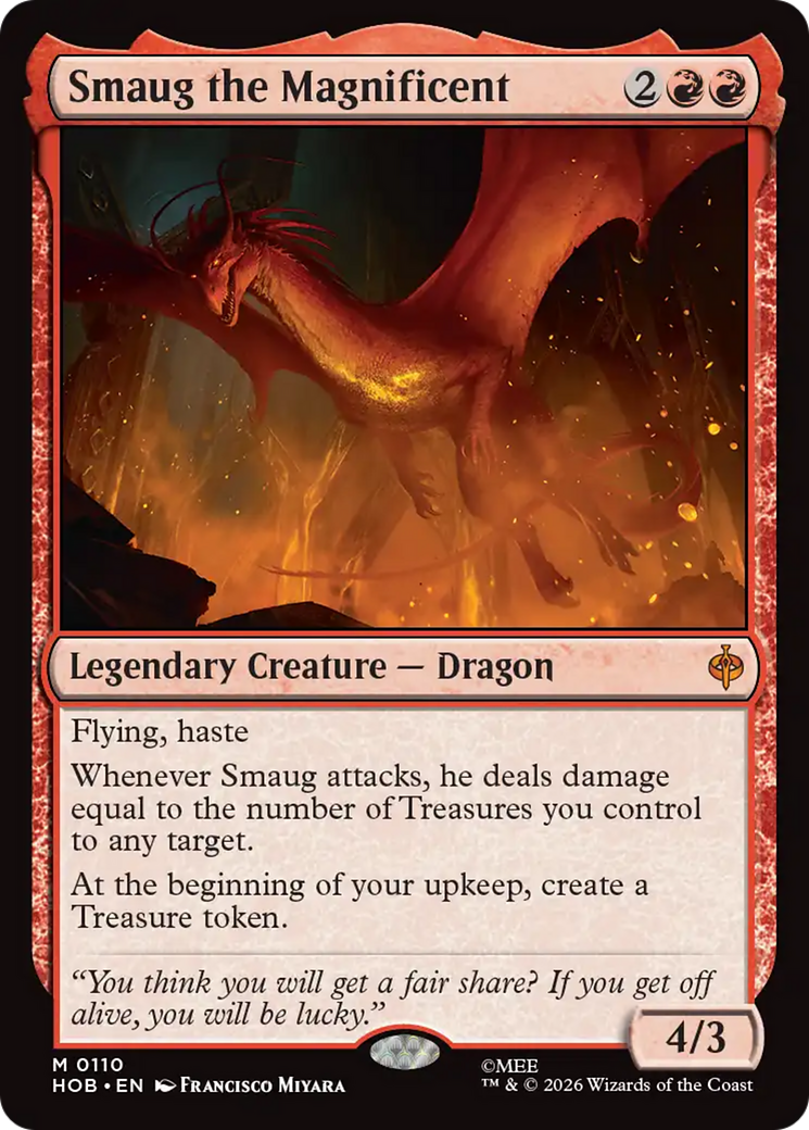 Smaug the Magnificent [The Hobbit] | Card Merchant Takapuna