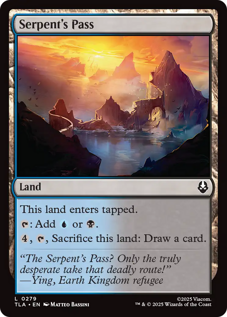 Serpent's Pass [Avatar: The Last Airbender] | Card Merchant Takapuna