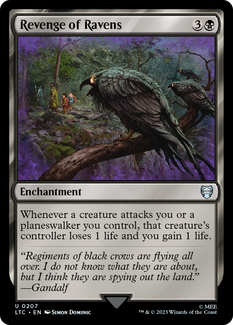 Revenge of Ravens [The Lord of the Rings: Tales of Middle-Earth Commander] | Card Merchant Takapuna