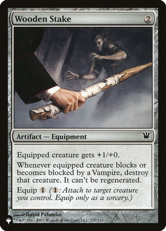 Wooden Stake [The List] | Card Merchant Takapuna