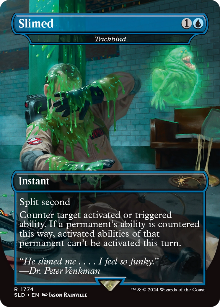Slimed - Trickbind [Secret Lair Drop Series] | Card Merchant Takapuna