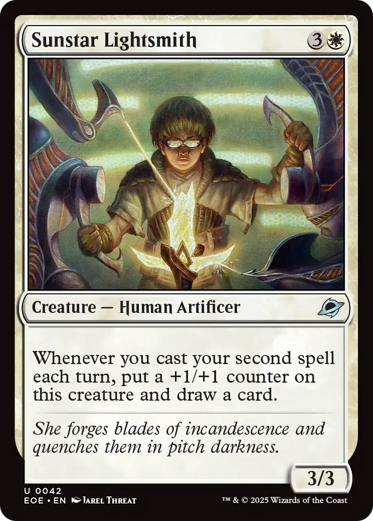 Sunstar Lightsmith [Edge of Eternities] | Card Merchant Takapuna