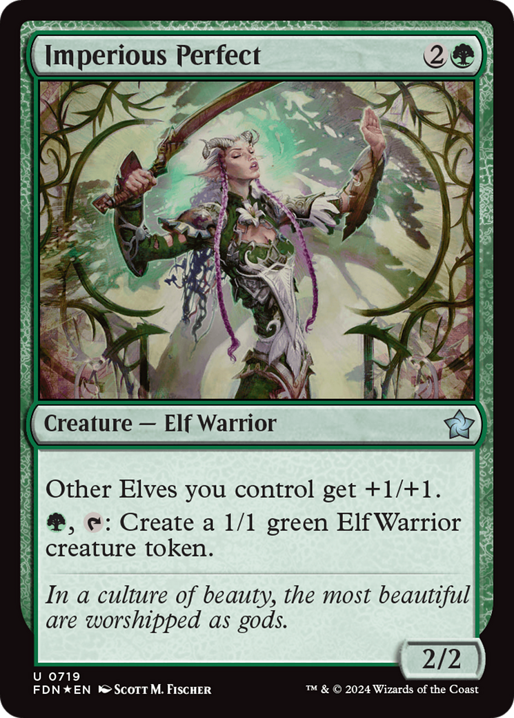 Imperious Perfect [Foundations] | Card Merchant Takapuna