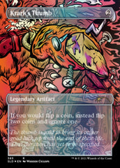 Krark's Thumb // Krark's Thumb (Borderless) [Secret Lair Drop Series] | Card Merchant Takapuna