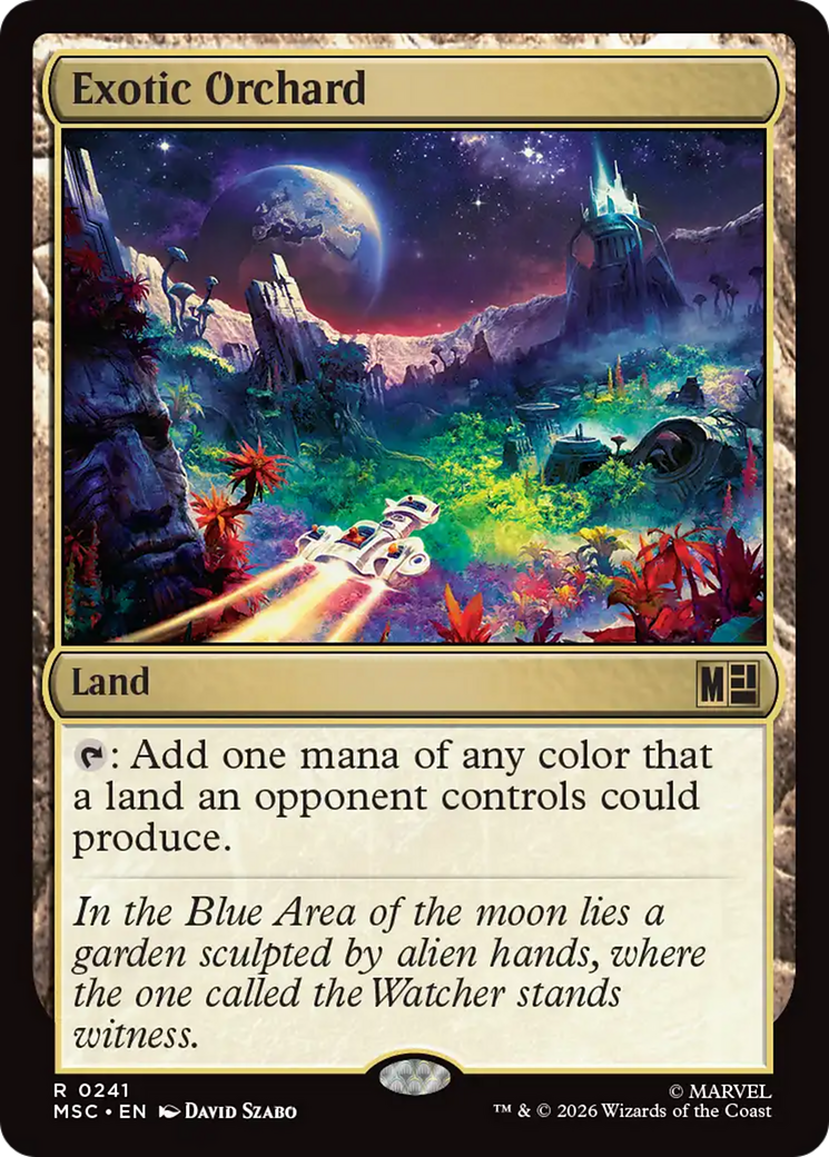 Exotic Orchard [Marvel Super Heroes Commander] | Card Merchant Takapuna