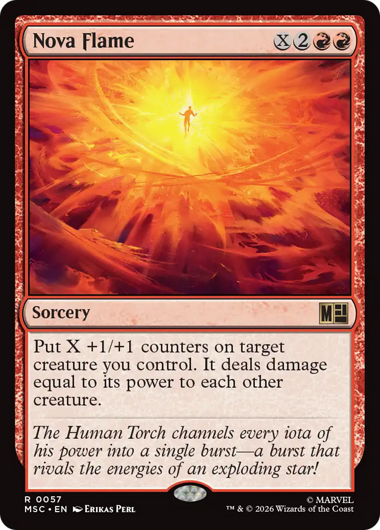 Nova Flame [Marvel Super Heroes Commander] | Card Merchant Takapuna