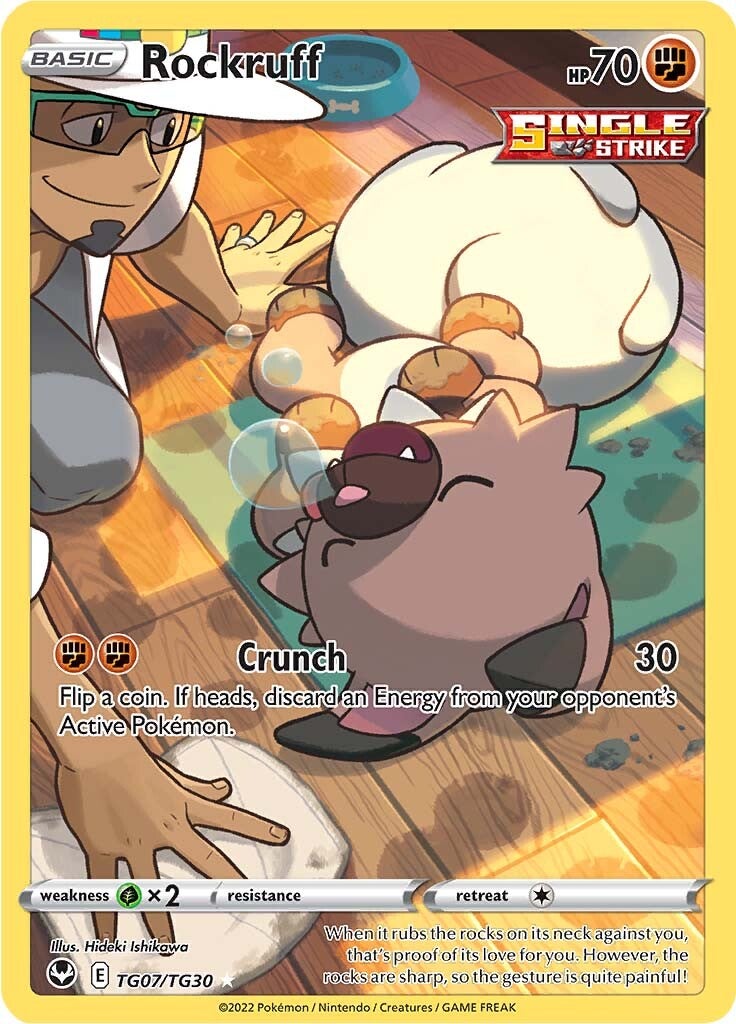Rockruff (TG07/TG30) [Sword & Shield: Silver Tempest] | Card Merchant Takapuna