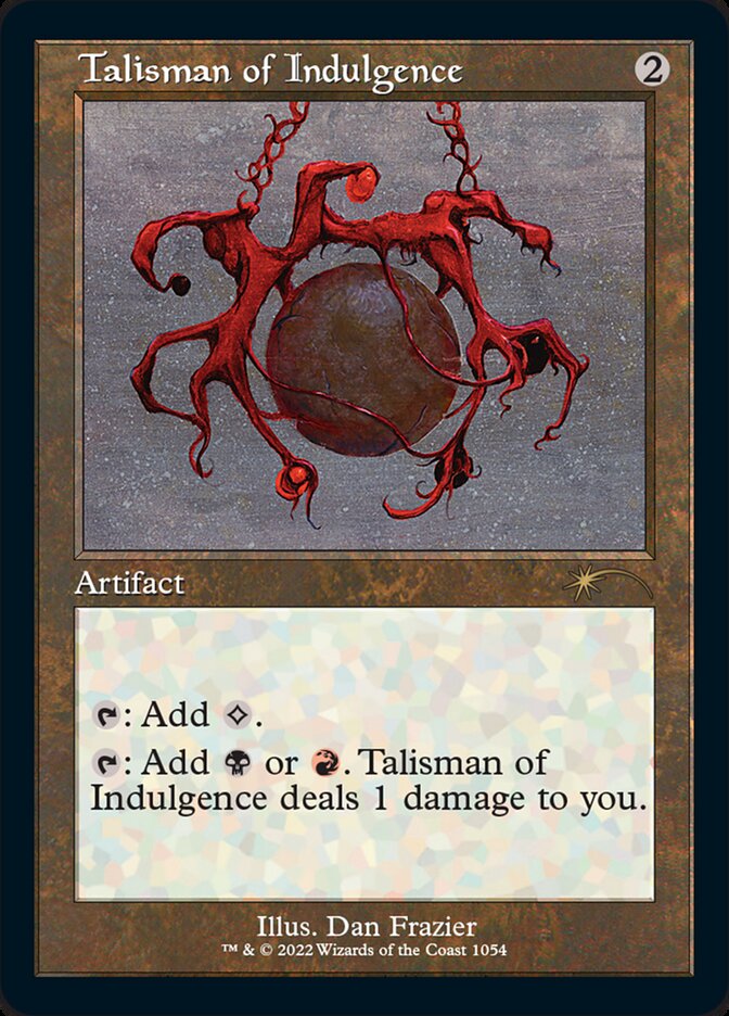 Talisman of Indulgence (Retro Frame) [Secret Lair Drop Series] | Card Merchant Takapuna