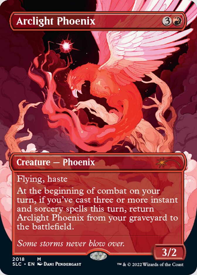 Arclight Phoenix (Borderless) [Secret Lair Countdown Kit] | Card Merchant Takapuna