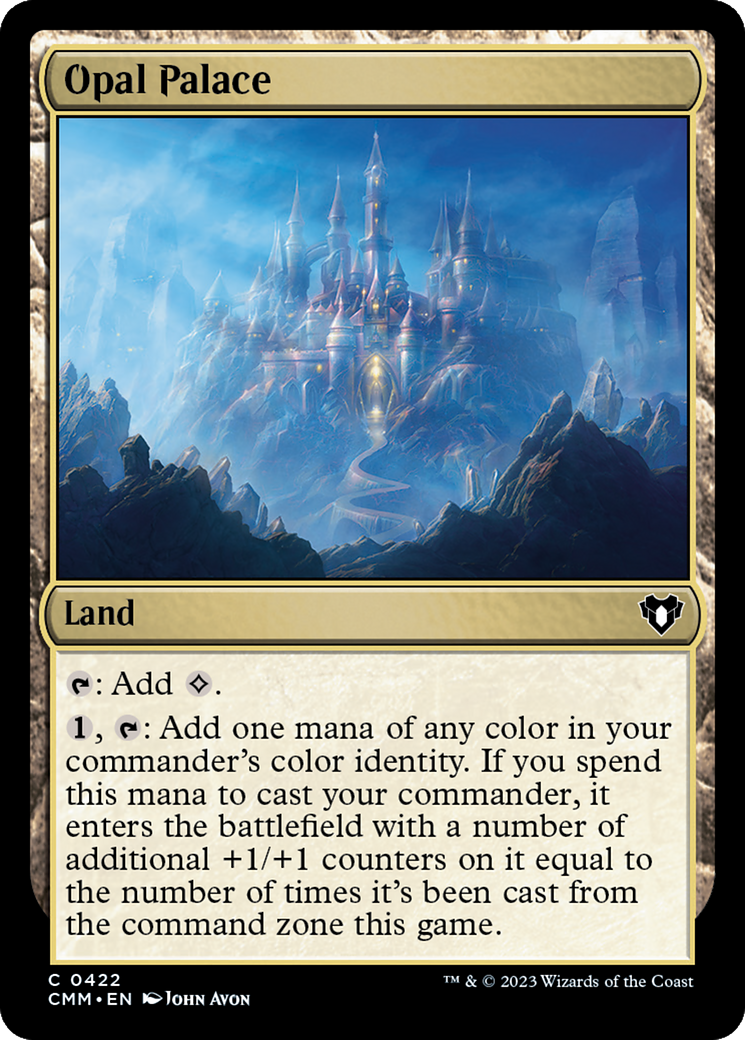 Opal Palace [Commander Masters] | Card Merchant Takapuna