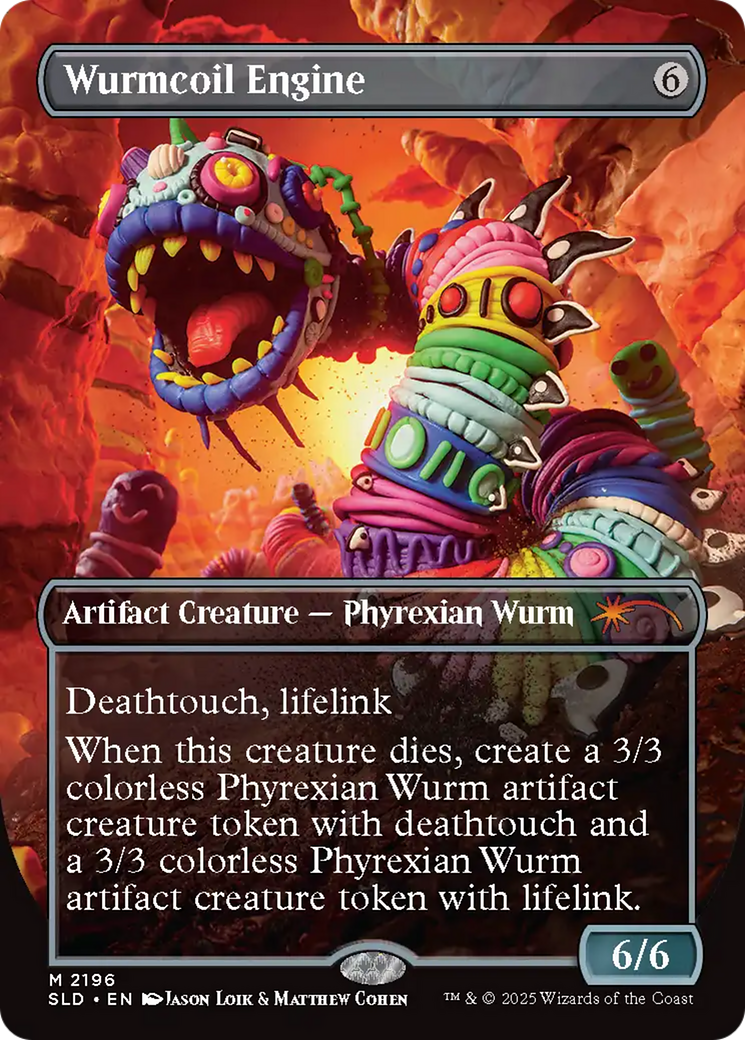 Wurmcoil Engine (2196) (Rainbow Foil) [Secret Lair Drop Series] | Card Merchant Takapuna