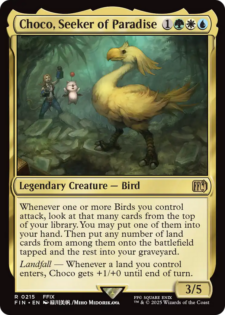 Choco, Seeker of Paradise [FINAL FANTASY] | Card Merchant Takapuna