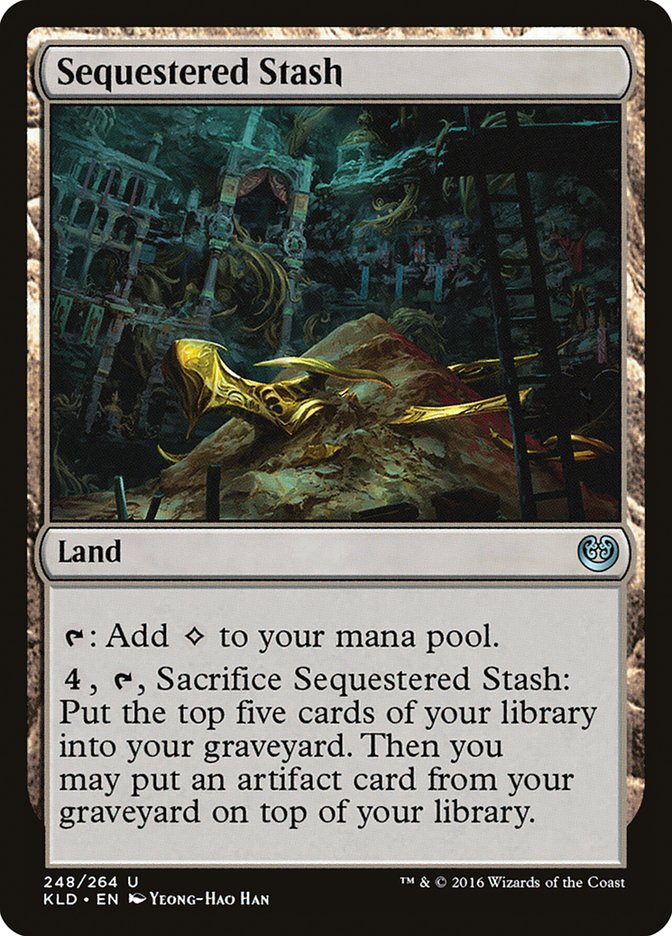 Sequestered Stash [Kaladesh] | Card Merchant Takapuna