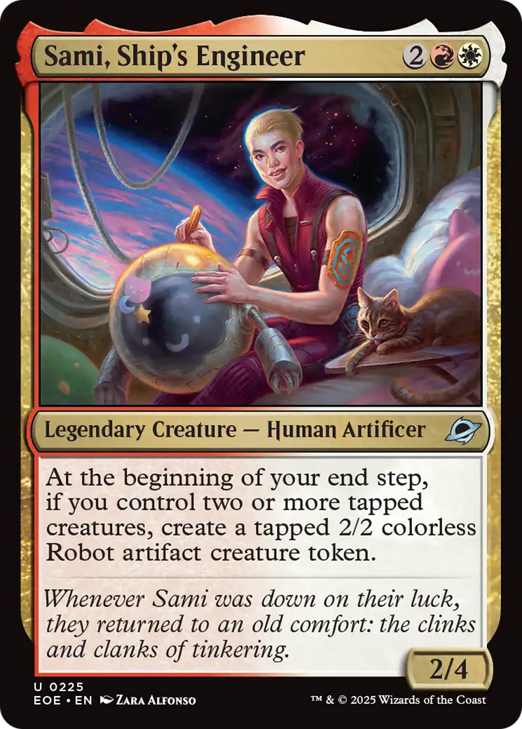 Sami, Ship's Engineer [Edge of Eternities] | Card Merchant Takapuna