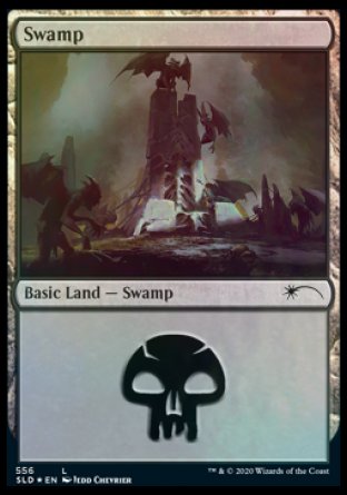 Swamp (Minions) (556) [Secret Lair Drop Promos] | Card Merchant Takapuna