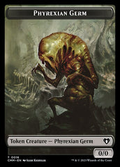 Human Soldier // Phyrexian Germ Double-Sided Token [Commander Masters Tokens] | Card Merchant Takapuna